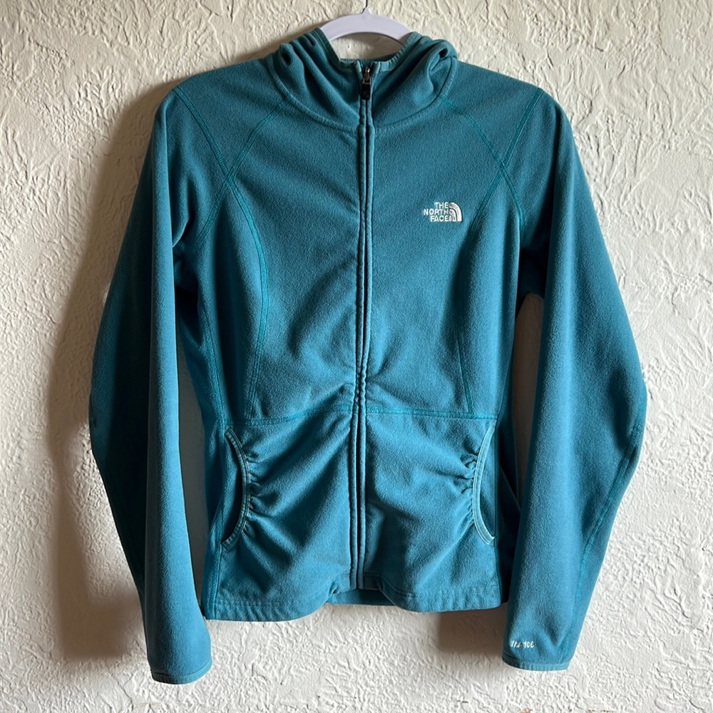 The North Face - Teal/Blue Fleece Jacket